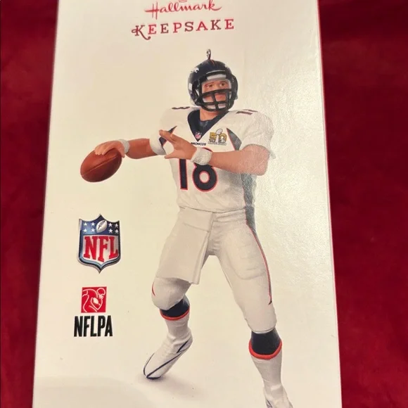 NIB Peyton Manning Denver Broncos Super Bowl 50 Commemorative Ornament 2016 - Picture 12 of 15